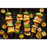 Grillkurs Reken –  Lachs am Spieß