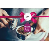Geschenkgutschein Baristakurs – Gutschein