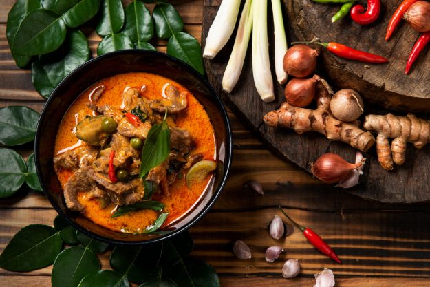 Asia-Kochkurs Herten – rotes Thai-Curry