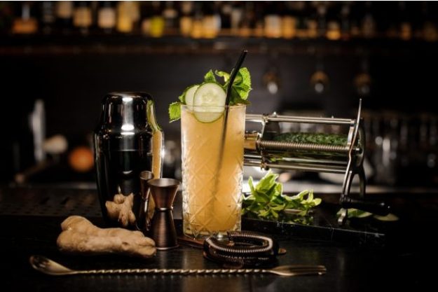 Cocktailkurs München – Gin Drink mit Gurke
