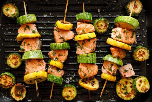 Grillkurs Reken –  Lachs am Spieß