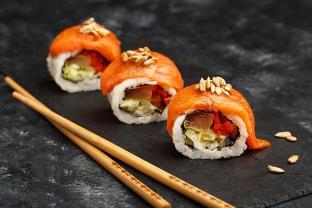 Sushi-Kurs Reken – Cali Roll mit Sonnenkernen