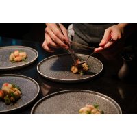 Sternekochkurs Herten – Vorspeise anrichten