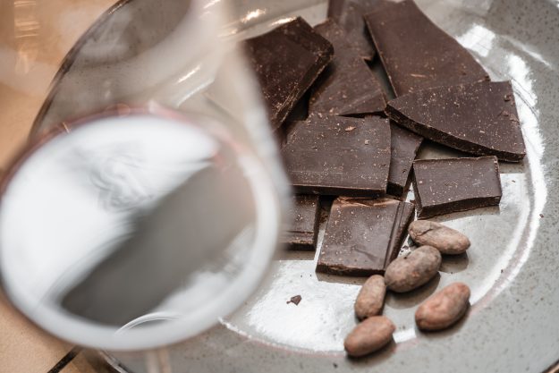 Wein und Schokolade