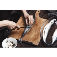 Fisch-Kochkurs Stuttgart: Makrelen ausnehmen