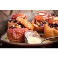 Weihnachtsfeier in Stuttgart Bratapfel