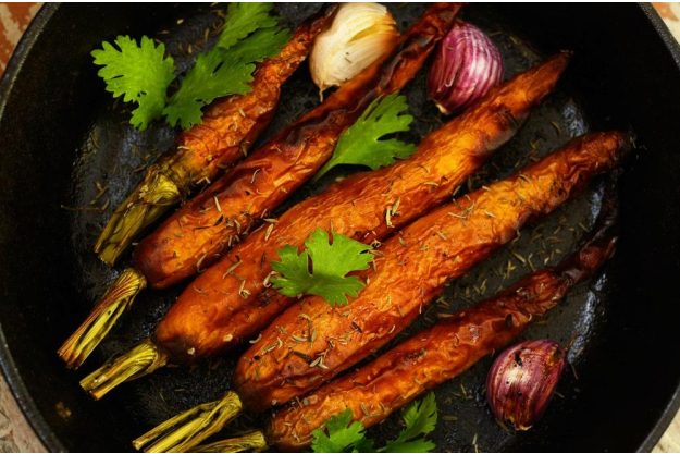 Grillkurs Berlin – gegrillte Möhren