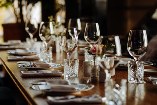 Kochkurs Berlin - eingedeckte Tafel