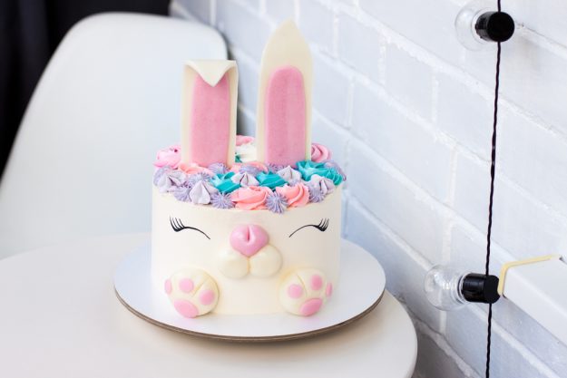 Tortenkurs Berlin – Fondant Hasen Torte