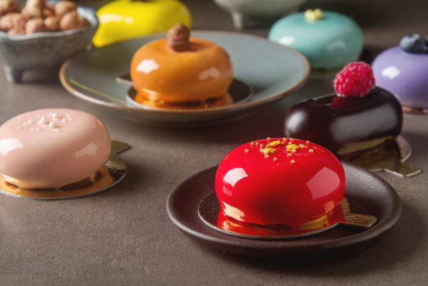 Tortenkurs Berlin – Mirror Glaze Törtchen