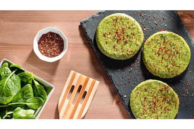 vegetarischer Kochkurs Berlin – grüne Burgerpattys mit Spinat