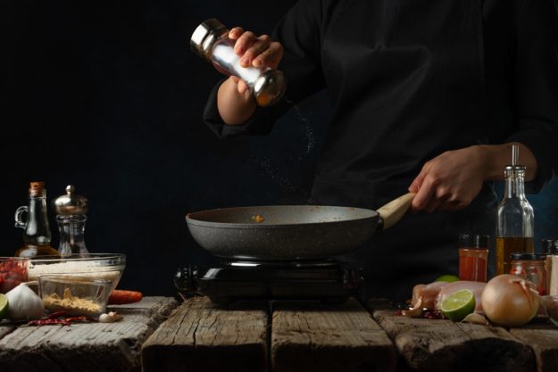 Wild-Kochkur Berlin – Sauce würzen