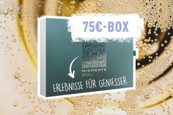 Erlebnis-Geschenk-Gutschein 75 € Geschenkbox 75€