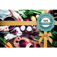 Geschenk-Gutschein-Kochkurs – 59 Euro