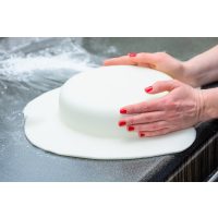 Tortendekorations-Kurs Berlin-Mahlow – mintgrüner Fondant