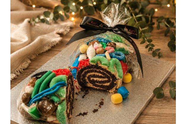 Bunte Tüte als Torte