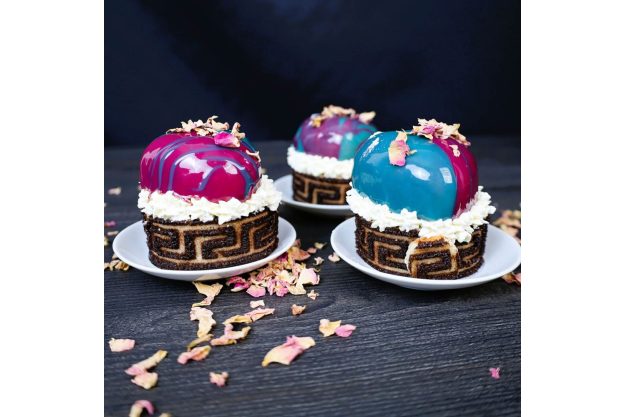 Mirror-Glaze-Törtchen