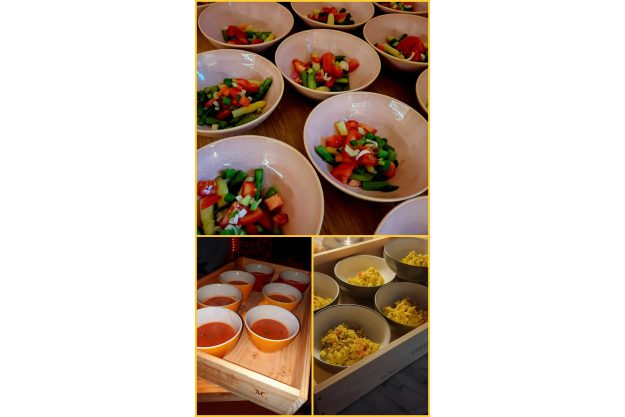 Hausgemachtes Catering