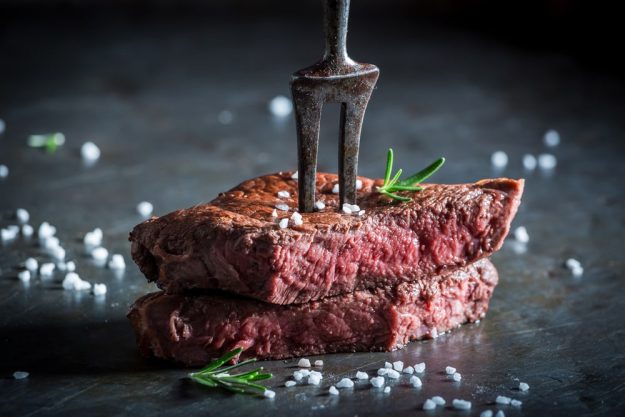 Grillkurs Heidelberg – Rindersteak auf Gabel
