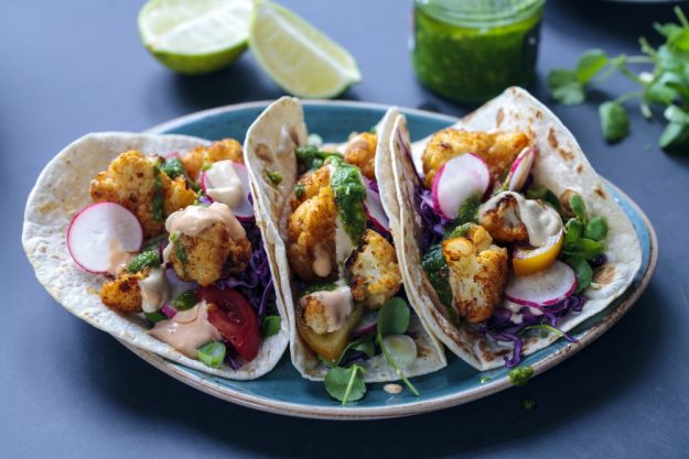 Online Kochkurs Tacos die besten vegetarischen Tacos