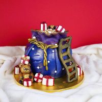 Geschenke-Sack Torte