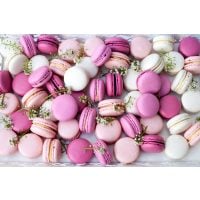 JGA mit Cupcake-Kurs - Macarons rosa