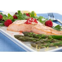 Kochkurs Hannover - Lachs und Himbeeren