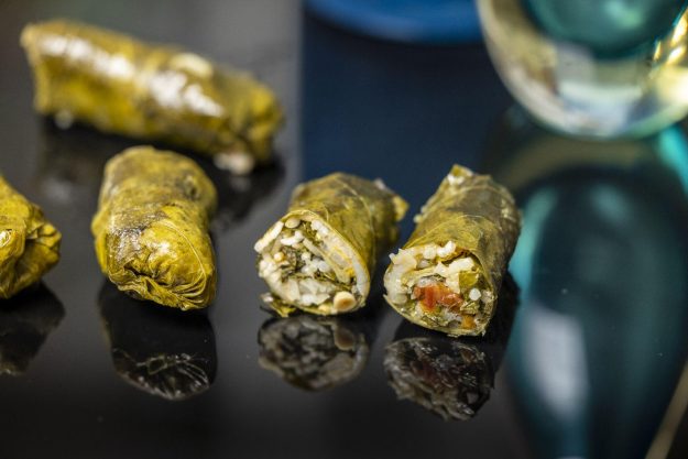 Online-Kochkurs israelisch – Dolmades, Weinblätter