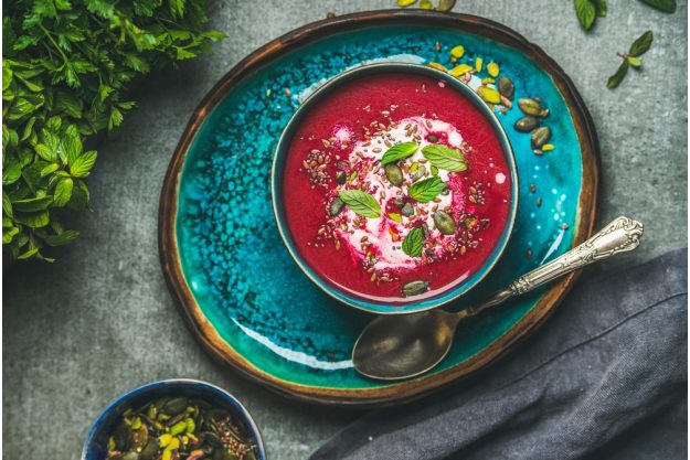 Saisonaler Kochkurs Wiesbaden – Rote Bete Suppe