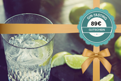 Gutschein Gin-Tasting Gutschein für ein Gin-Tasting 89€