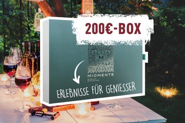 Erlebnis-Geschenk-Gutschein 200€ Geschenkbox 200€