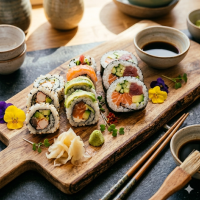 Sushi-Rollkunst selbst erleben und herstellen