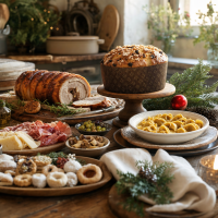 Italienisches Weihnachtsmenü