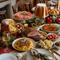 Italienisches Weihnachtsmenü