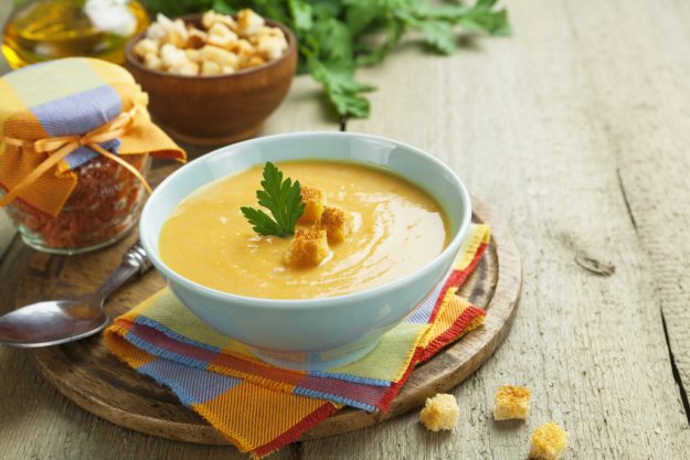 Kochkurs Frankfurt – Kürbis-Cremesuppe