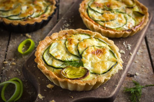 Kochkurs Frankfurt – Zucchini-Tartelettes