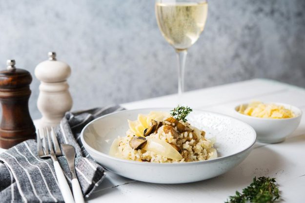 Mediterraner Kochkurs Stuttgart – Risotto mit Wein