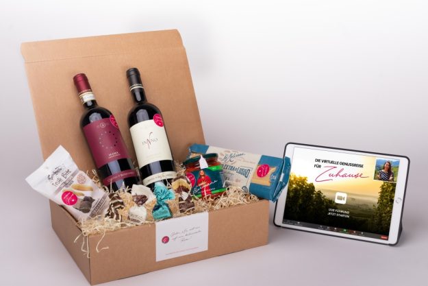 virtuelle Reise in die Toskana Genussbox
