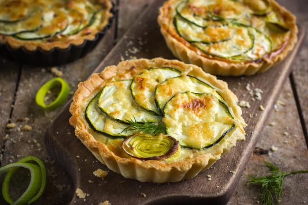 Veganer Kochkurs Berlin – Zucchini Tarte