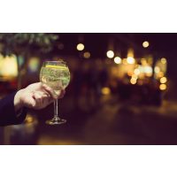 Gin-Tasting Berlin – Frau trinkt Gin Tonic