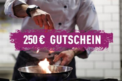 Erlebnis-Geschenk-Gutschein 250 € Geschenkgutschein