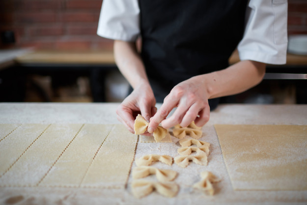 Pasta-Kochkurs Dresden – Zitronen-Pasta mit Spargel