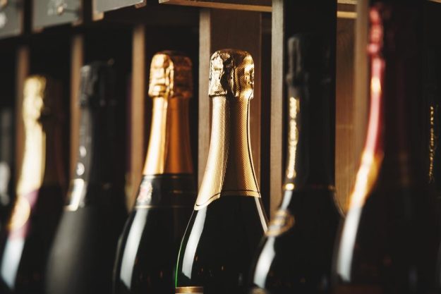 Wein-Tasting München – Schaumwein-Flaschen