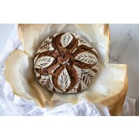 Backkurs Augsburg – schön verzierter Brotlaib