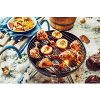 Grillkurs Dresden – gegrillte Hähnchenschlegel winterlich