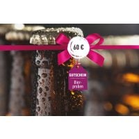 Geschenkgutschein Bierprobe – für eine Probe im Wert von 60 Euro 