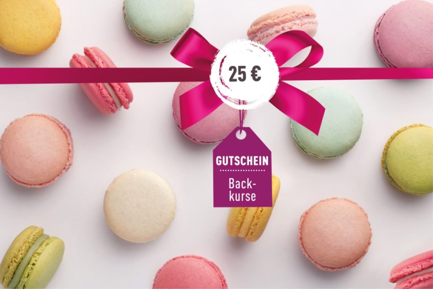 Backkurs-Gutschein Backkurs-Gutschein 25€