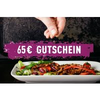 Erlebnis Geschenk Gutschein 65 EURO
