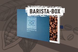 Barista-Kurs-Gutschein  Miomente BARISTA-Box