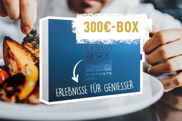 Erlebnis-Geschenk-Gutschein 300€ Geschenkbox 300€